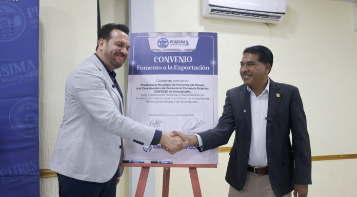 COFOCE y Purísima del Rincón firman acuerdo para colaborar