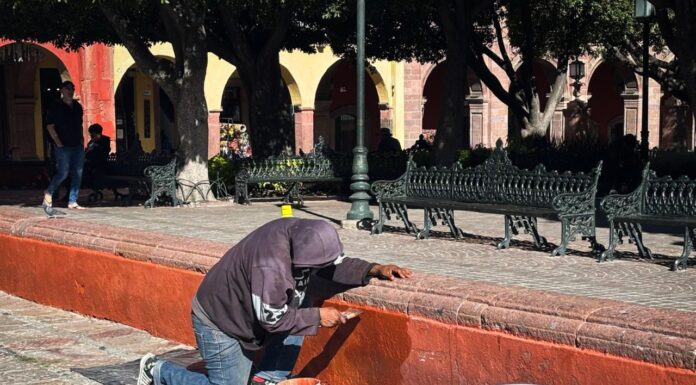Embellecen al centro histórico de San Miguel de Allende