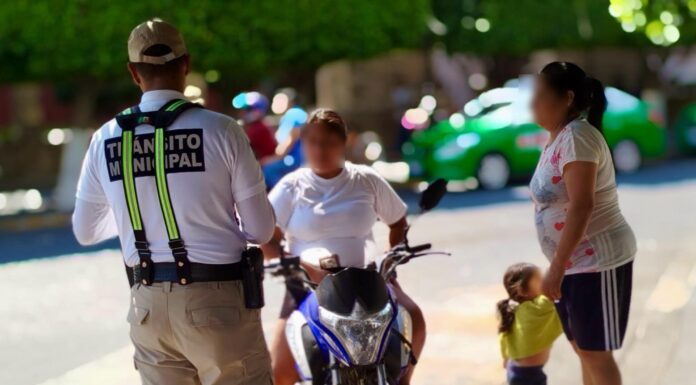Refuerzan en zona centro de Silao operativo Casco Seguro