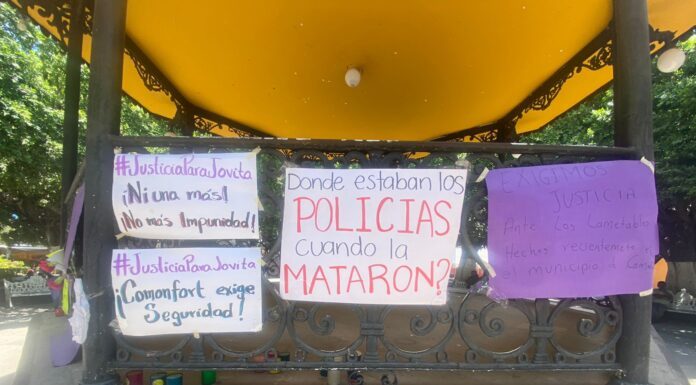 Indignación social tras homicidio de Jovita; silencio oficial en Comonfort