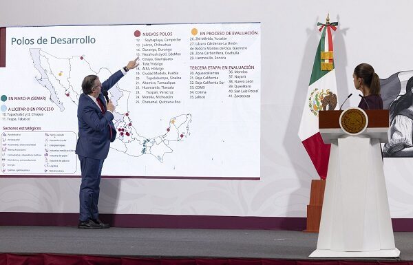 Anuncia Marcelo Ebrard polo de desarrollo para Guanajuato