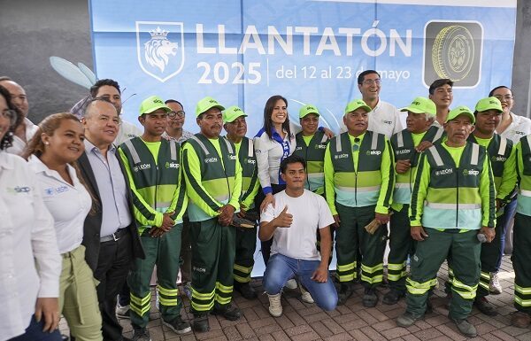 Recolectan más de 17 mil llantas en programa municipal de limpieza