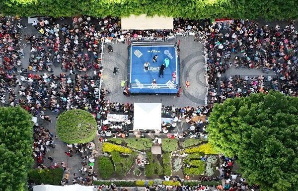 Disfrutan en San Miguel de Allende de lucha libre por Día del Niño