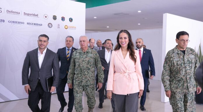 Reconoce gabinete de Seguridad Federal trabajo por pacificar Guanajuato