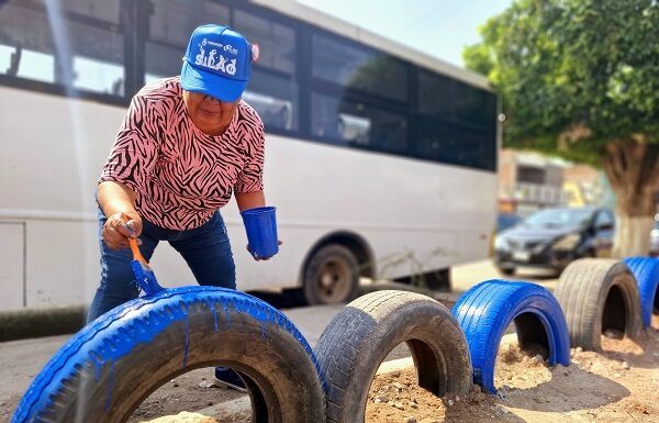 Inicia rescate del parquecito lineal de la avenida Censo en Silao