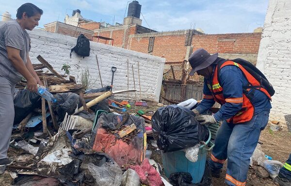 Realizan en Silao jornada sabatina de limpieza, esta vez en Sopeña