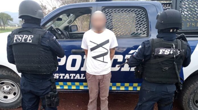 Detienen a presunto narcomenudeista en Yuriria con más de mil dosis