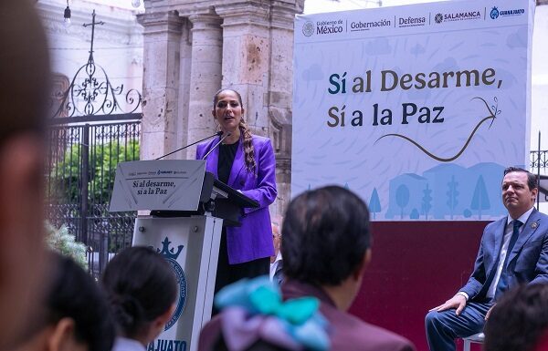 No habrá pausas en la seguridad por Guanajuato: Libia Dennise