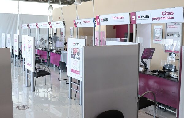 Abren módulos del INE para tramitar o actualizar credencial de elector