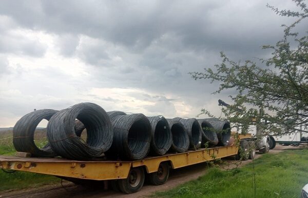 Asegura Secretaría de Seguridad y Paz cargamento de alambrón robado