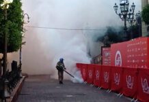 Intensifica Secretaría de Salud jornadas de nebulización en Guanajuato