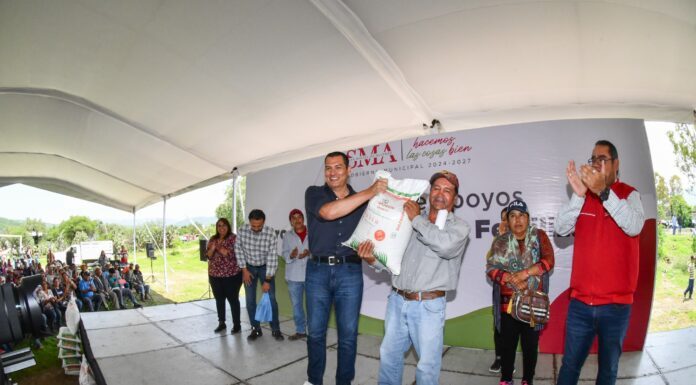 Incrementa Mauricio Trejo cobertura de apoyos para el campo de SMA