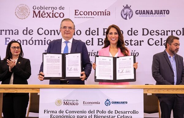 Firman convenio para Polo de Desarrollo del Bienestar en Celaya