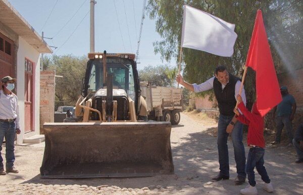 Obra pública llega a comunidades más lejanas en San Miguel de Allende