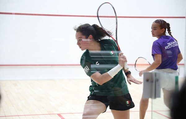 Mariana Narváez logra oro para México en squash