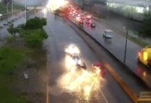 Lluvias del lunes provocan caos en la ciudad de León