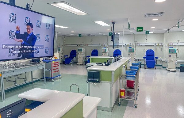 Estrena unidad de hemodiálisis HGR 58 del IMSS en León