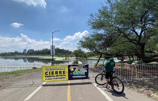 Por lluvias cerrarán de manera parcial pista en Parque Metropolitano