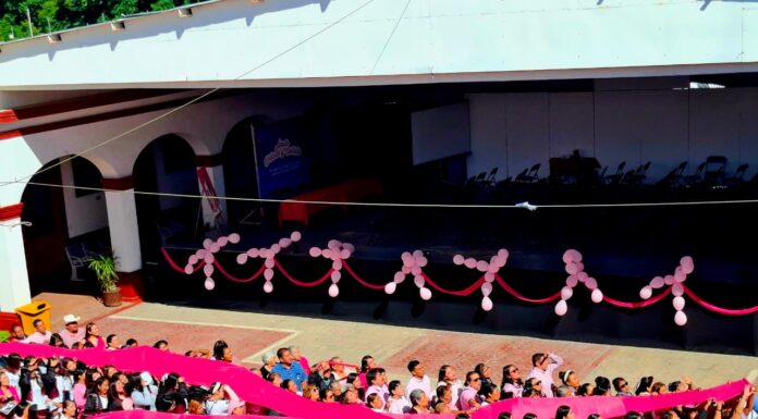 Visibilizan lucha contra el cáncer de mama en Silao