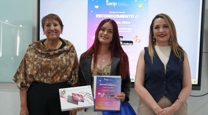 Entrega reconocimientos IACIP a ganadores de Tik Tok Challenge