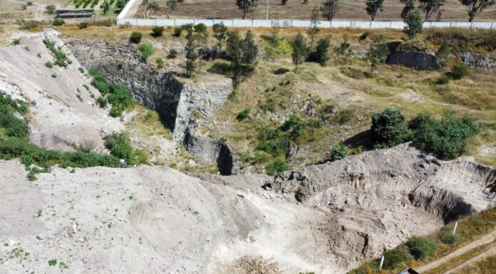 PAOT clausura excavaciones clandestinas de tepetate
