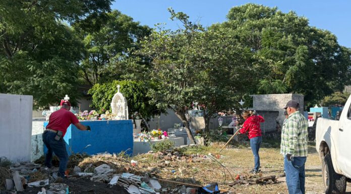 Previene Secretaría de Salud riesgos sanitarios en panteones de Jaral