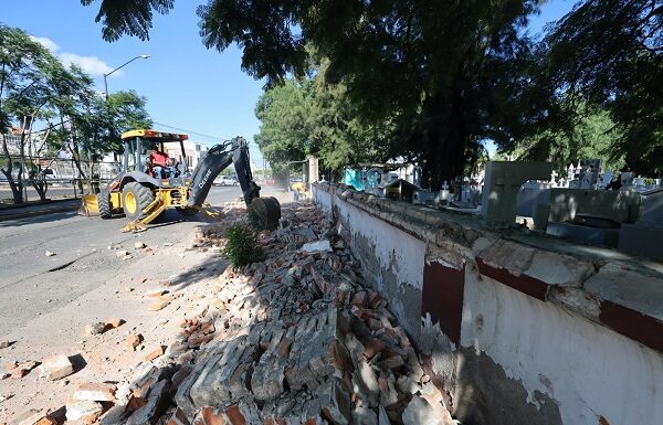 En Salamanca inician trabajos preventivos en Panteón de las Flores