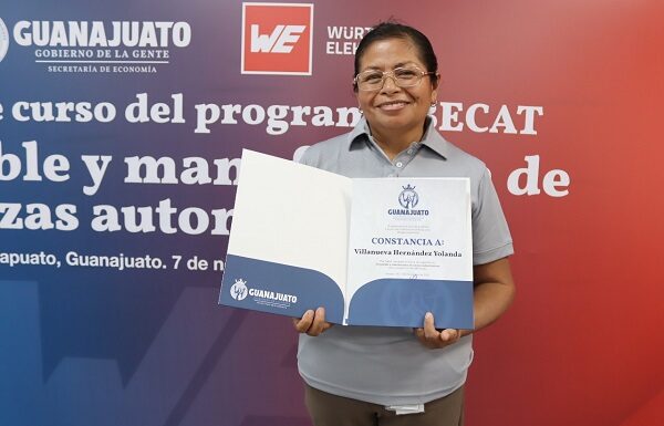 Mujeres guanajuatenses reciben constancias de capacitación en Würth Elektronik