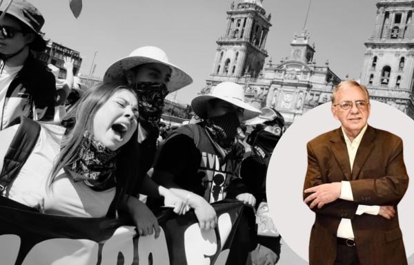 La marcha la mancharon políticos “chavorrucos”