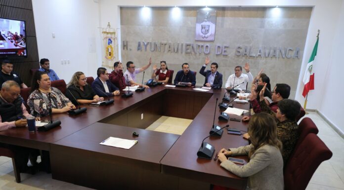 Respalda Ayuntamiento de Salamanca reasignación presupuestal para el bienestar del pueblo