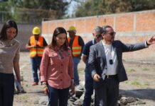 Colocan primera piedra en Centro Cultural ABBA en Celaya