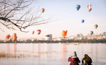Coronan el cielo de León más de 200 globos en el FIGL