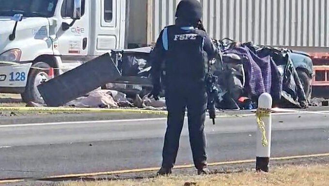 Fallecen 9 jornaleros en accidente carretero; PC de Salamanca atiende