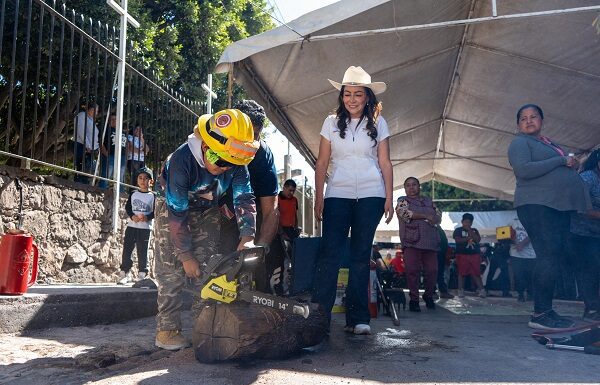 Fortalece Samantha Smith seguridad en la capital