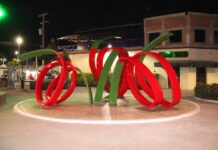 Frespirales, la nueva escultura que engalana a Irapuato