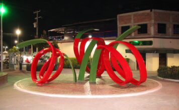 Frespirales, la nueva escultura que engalana a Irapuato