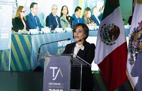 Presidenta del TJA presenta su informe de resultados