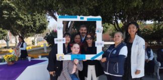 El Caracol, en Villagrán, se certifica como comunidad saludable