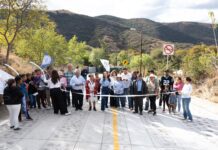 Estrena acceso principal comunidad de Las Magdalenas