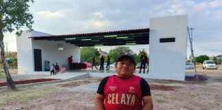 Se refuerza infraestructura deportiva en colonia Tecnológica de Celaya