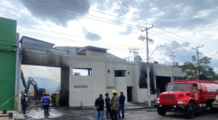 Incendio arraza con tradicional fábrica de calzado