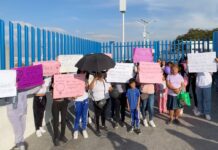 Piden en Las Joyas justicia para Dennise, niña agredida a metros de su escuela