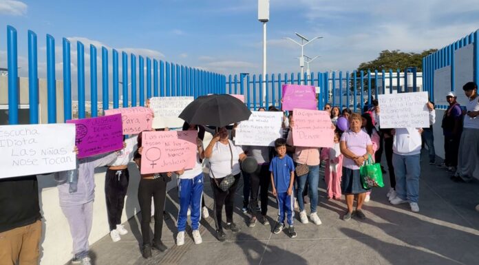 Piden en Las Joyas justicia para Dennise, niña agredida a metros de su escuela