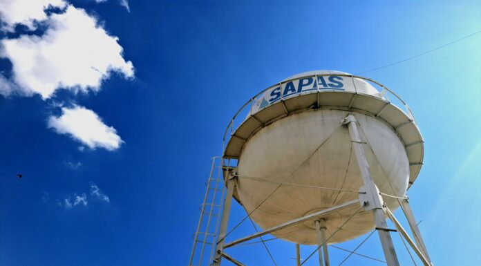 Repara SAPAS tanque elevado en ex Hacienda de Franco en Silao