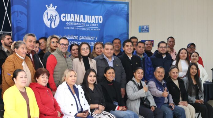 Secretaría de Derechos Humanos trabaja con municipios de Guanajuato
