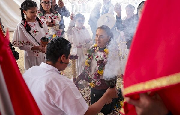 Presenta Claudia Sheinbaum plan de justicia para pueblos originarios en Guanajuato