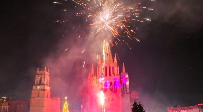 Reciben año nuevo con la paz y tranquilidad de San Miguel de Allende