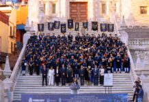 Declara Libia Dennise a Estudiantina de UG como Patrimonio Cultural Intangible