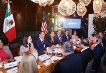 Ante comisión bilateral, Libia Dennise impulsa más inversiones a Guanajuato