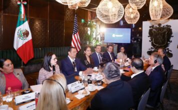 Ante comisión bilateral, Libia Dennise impulsa más inversiones a Guanajuato